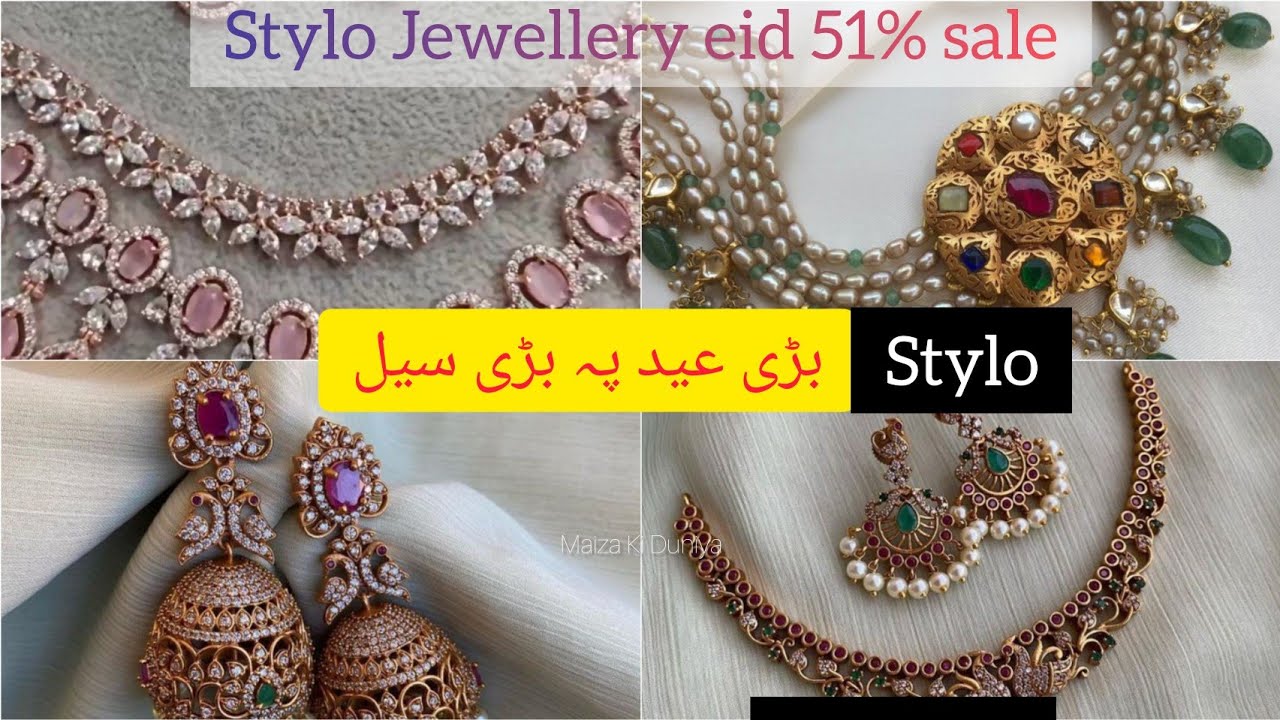 Stylo Eid Sale | Stylo Jewellery Collection 2022 | New Jewellery designs For Eid | Eid Shopping