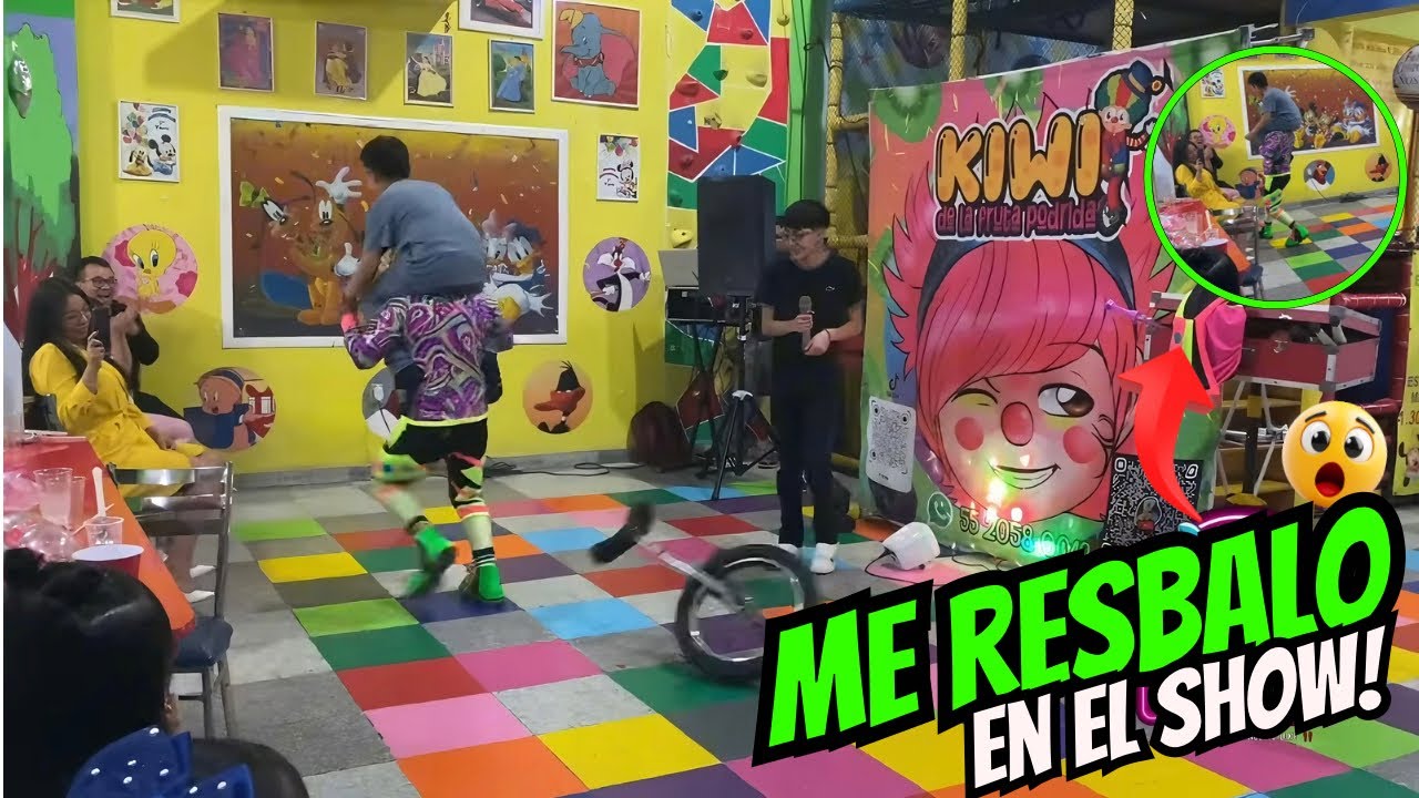 Kiwi| Show‼️ Me resbalo en el show!!!