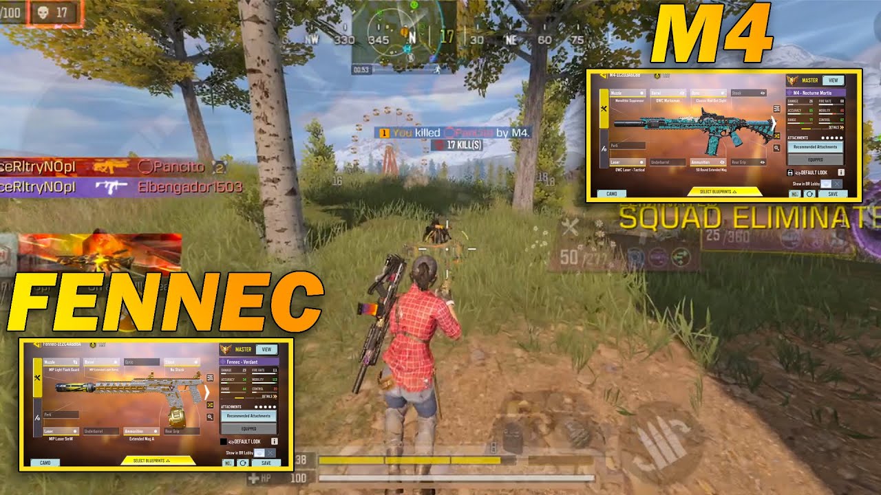 Using The OG Meta Gun Combo in Battle Royale (M4+FENNEC)🔥| COD MOBILE BR GAMEPLAY