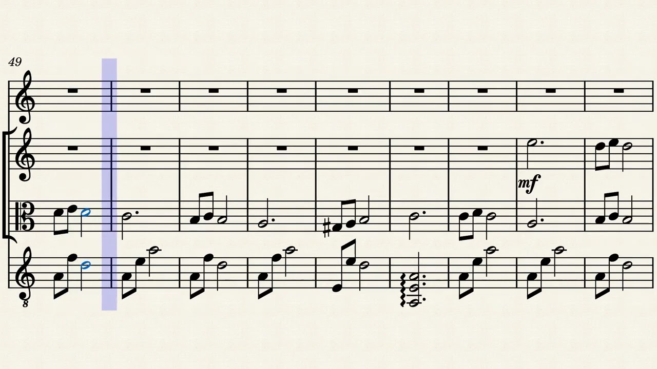 Parga' dan Beri (Muhteşem Yüzyıl) - Sheet music