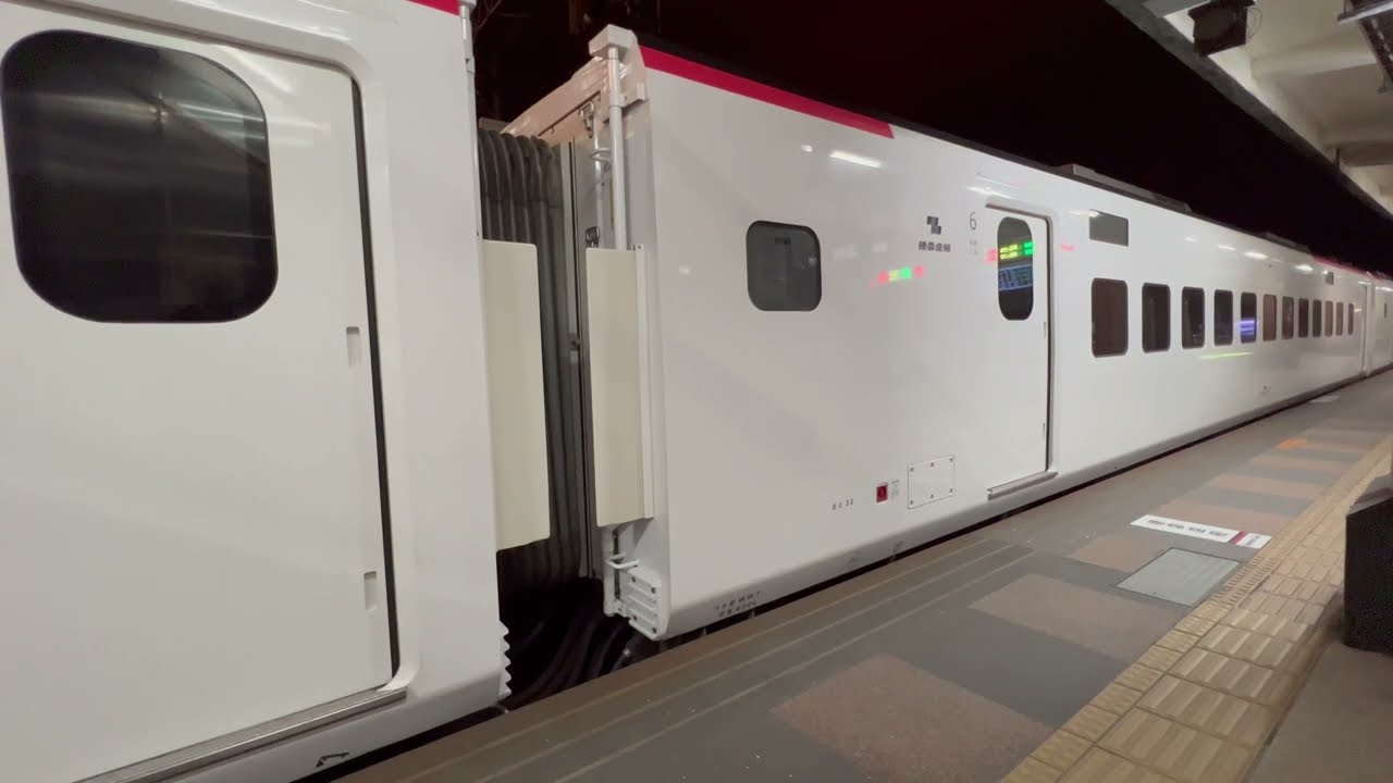 2023.1.7 台鐵 花蓮車站第三月台 203次 EMU3000 05:55往樹林 花蓮站北向 首班新自強號