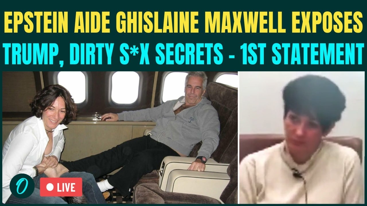 Ghislaine Maxwell EXPOSES Trump LIVE: S*x Offender Epstein&rsquo;s Aide REVEALS S*x With Minors SECRETS