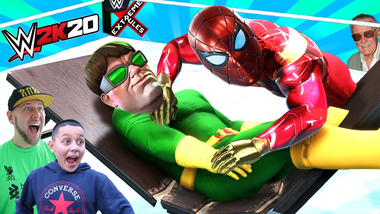 Spider Man No Way Home Enters a WWE Elimination Chamber in 2K20 and This Happened!