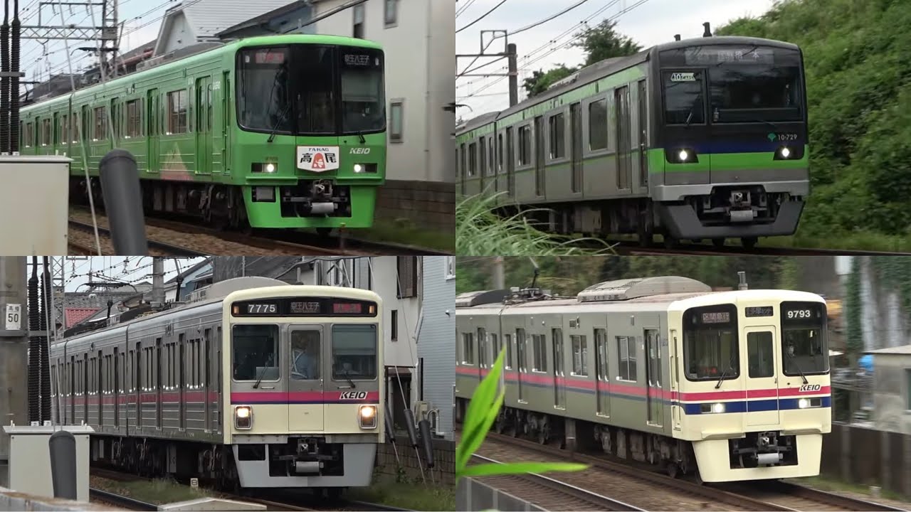 【実はめちゃくちゃ速い！】京王線(本線)vs相模原線　100km/h超限定高速通過集