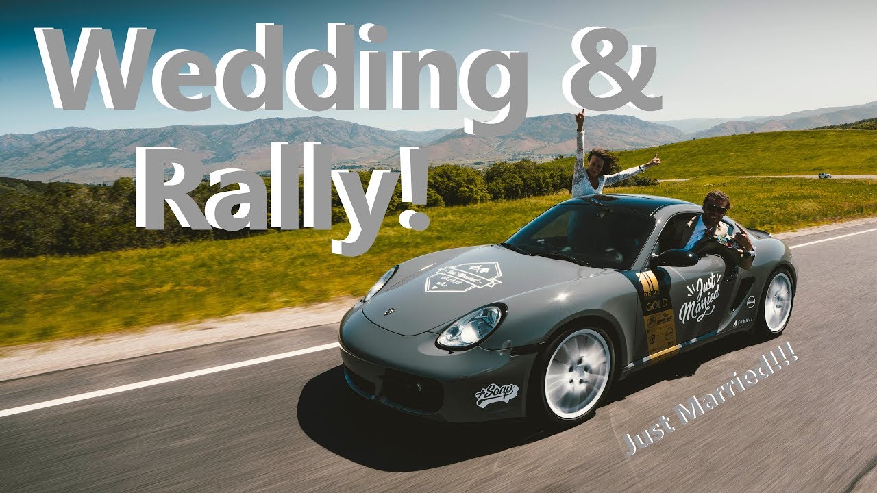 Our Wedding Day!!! *Exotic Car Rally*