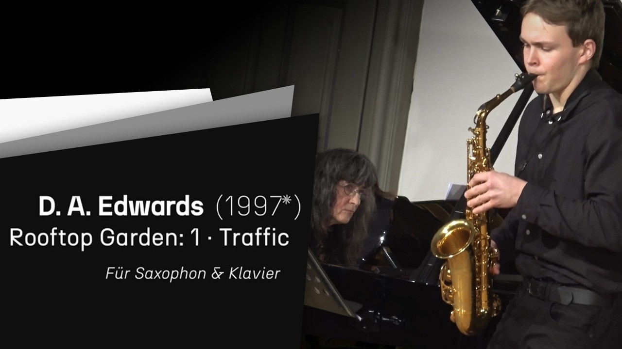 D. A. Edwards: Rooftop Garden, Traffic (1. Satz) · Clariphonics 2026
