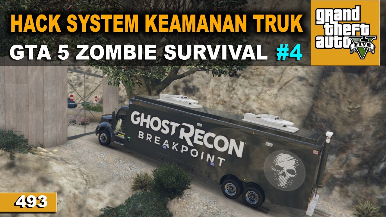 GTA 5 ZOMBIE SURVIVAL - BAWA PULANG TRUK KE BASE #493