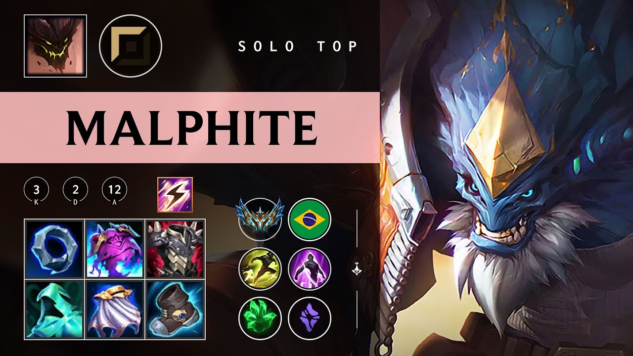 Malphite Top vs Riven - BR Challenger Patch 26.02