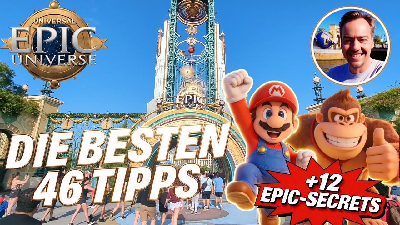 UNIVERSAL EPIC UNIVERSE Orlando: 46 Tipps + 12 INSIDER-SECRETS, die du UNBEDINGT kennen musst! 🎢✨