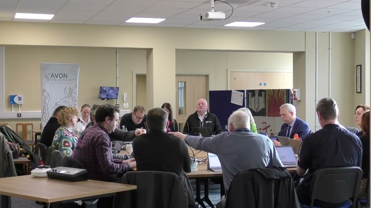 Avon Fire Authority - Policy & resources Committee Meeting 29 January 2026
