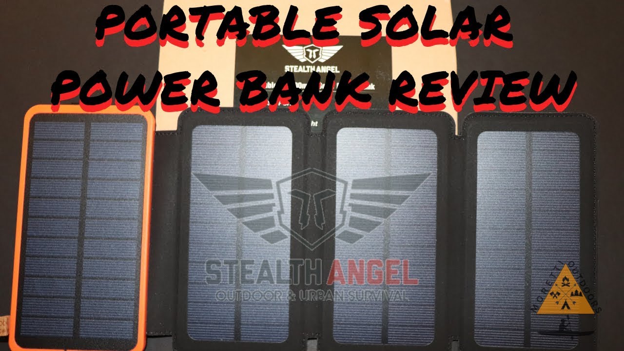 Stealth Angel Portable Solar Power Bank Gear Review