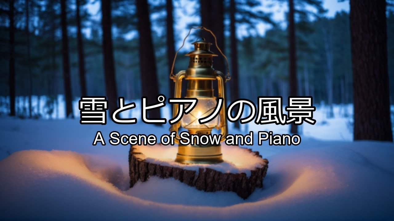 [Cinematic Ambient] | 雪林のランタン | [Cinematic Ambient] | Lantern in the Snowy Woods