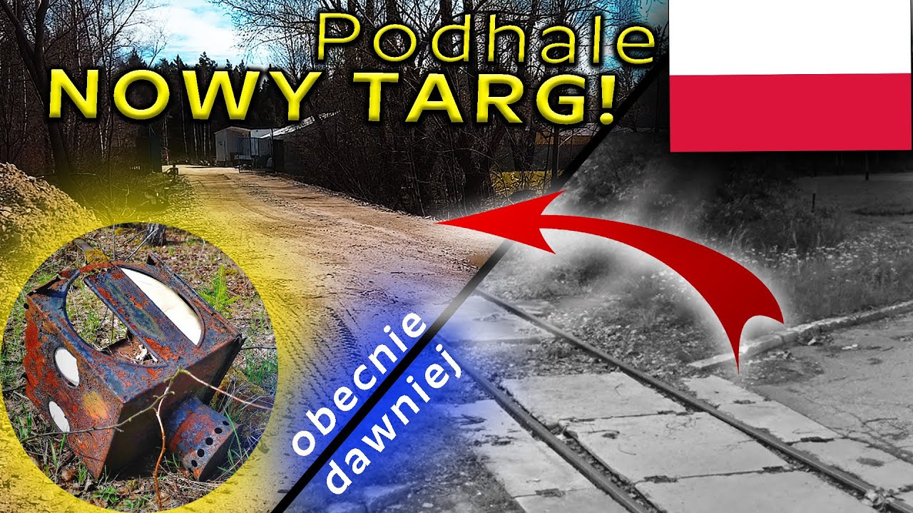 Pociągi towarowe na Podhalu w PRL !  Dawne bocznice kolejowe - Nowy Targ / Szaflary 🇵🇱