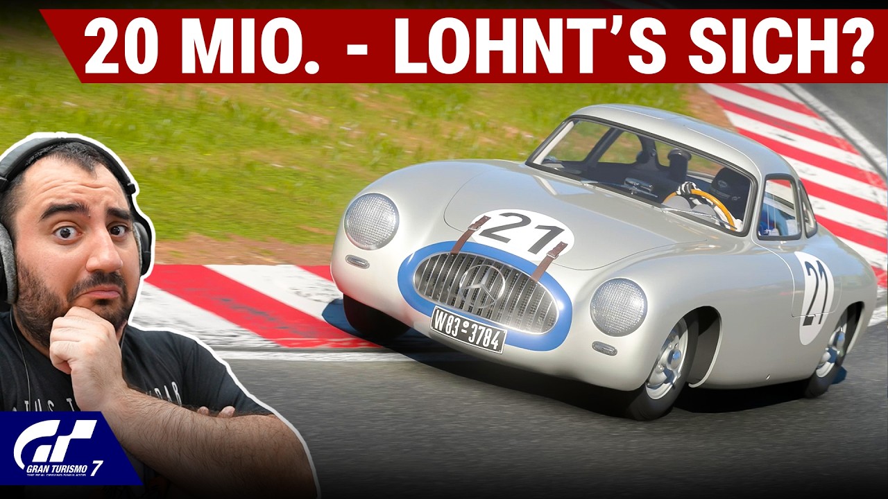 Lohnen sich 20 Millionen für den Mercedes 300 SL (W194)? 😱 Gran Turismo 7