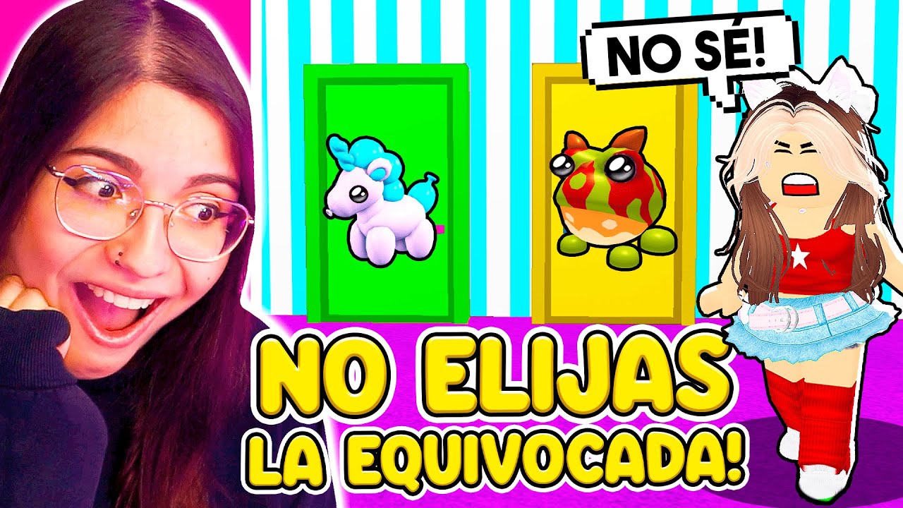 NO ELIJAS la PUERTA EQUIVOCADA o PIERDE TUS PETS en ADOPT ME!! *extremo*🚫 (Roblox)