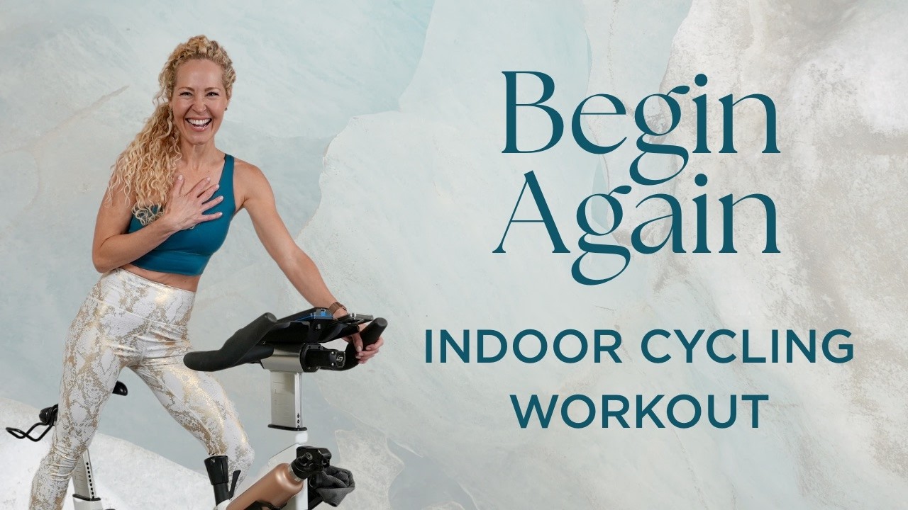 20 Minute Beginner Indoor Cycling Workout | Begin Again