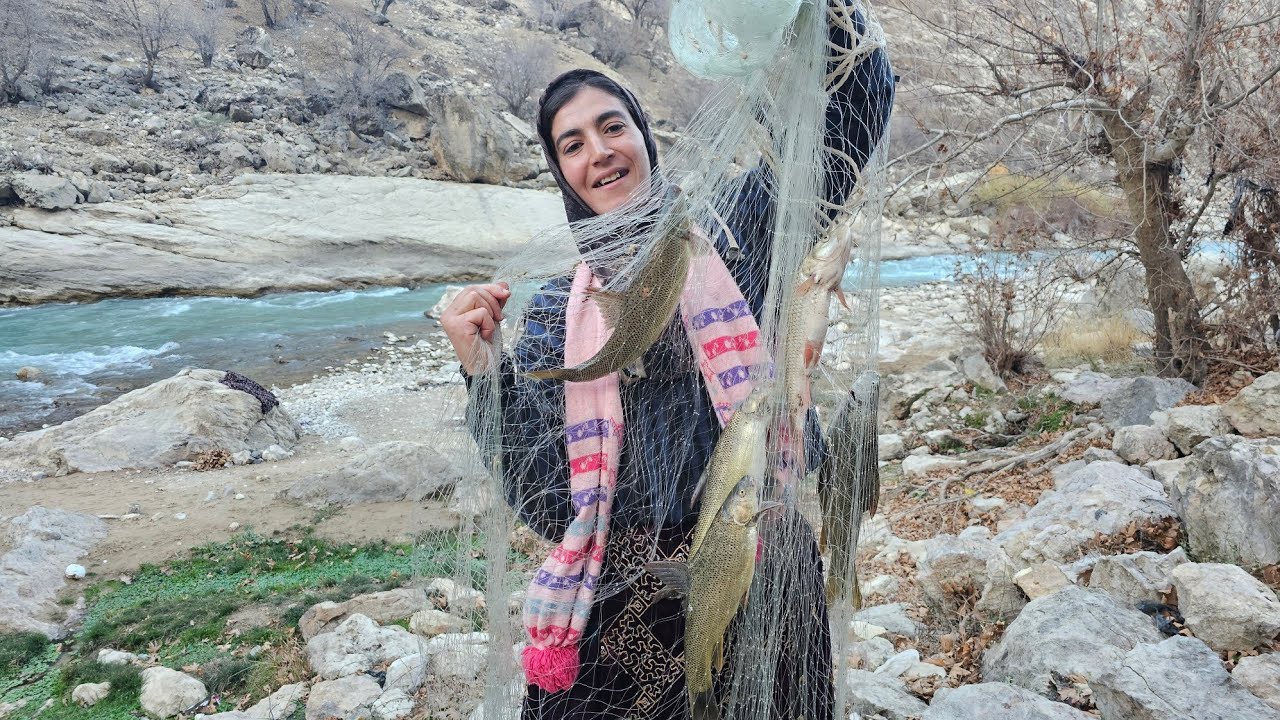 An Authentic Fishing Experience on the Wild Khersan River 🎣🌊🌿
