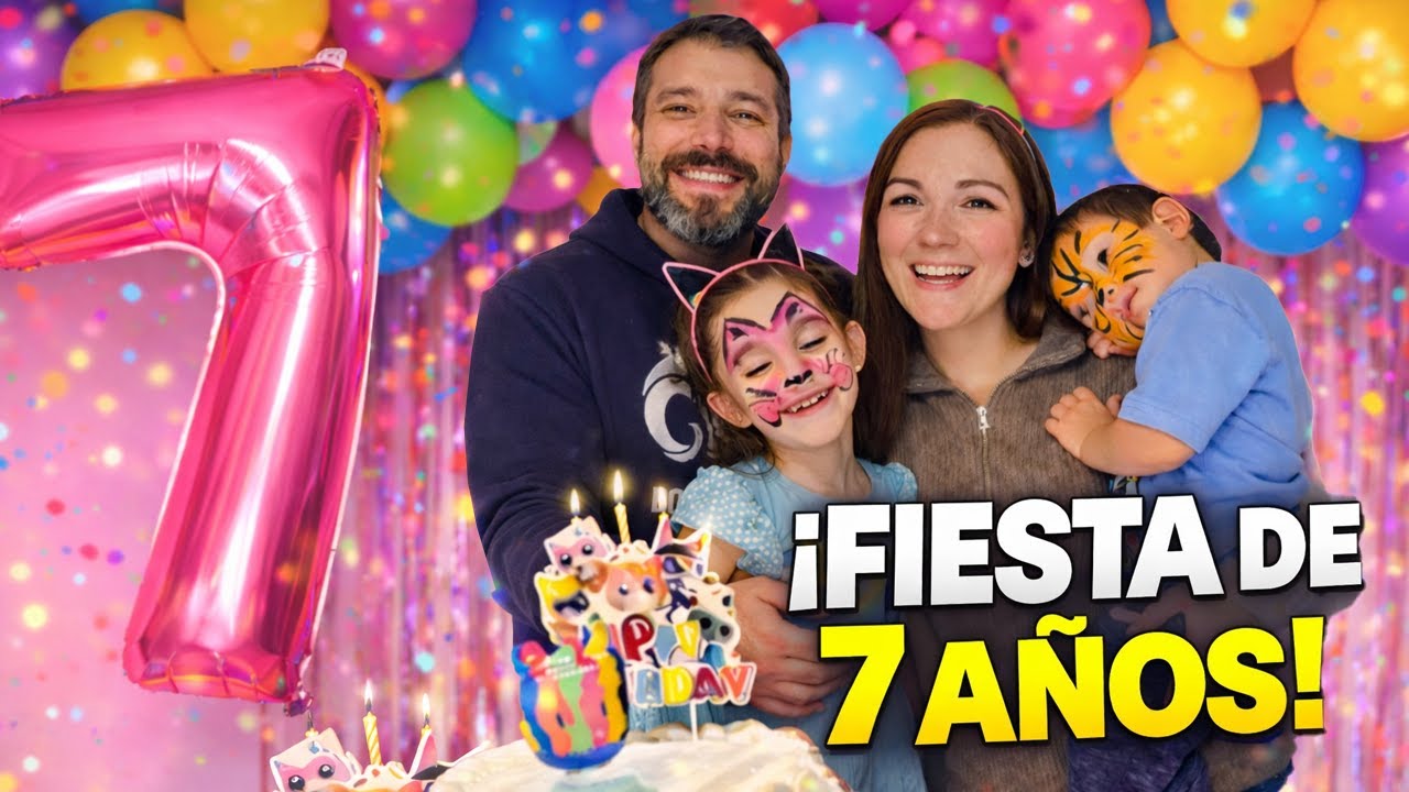 ¡FIESTA 7 años! 👧🏻 Me intoxiqué 🤮 ¿Logramos terminarla?