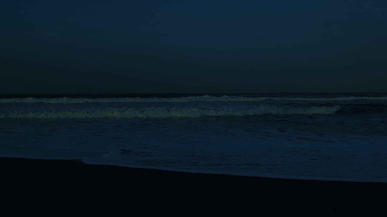 Calming Ocean Waves for Deep Sleep at Night  No Ads  Stress & Anxiety Relief