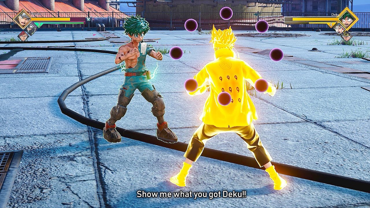 JUMP FORCE - Naruto vs Deku (Naruto vs Boku no Hero Academia)