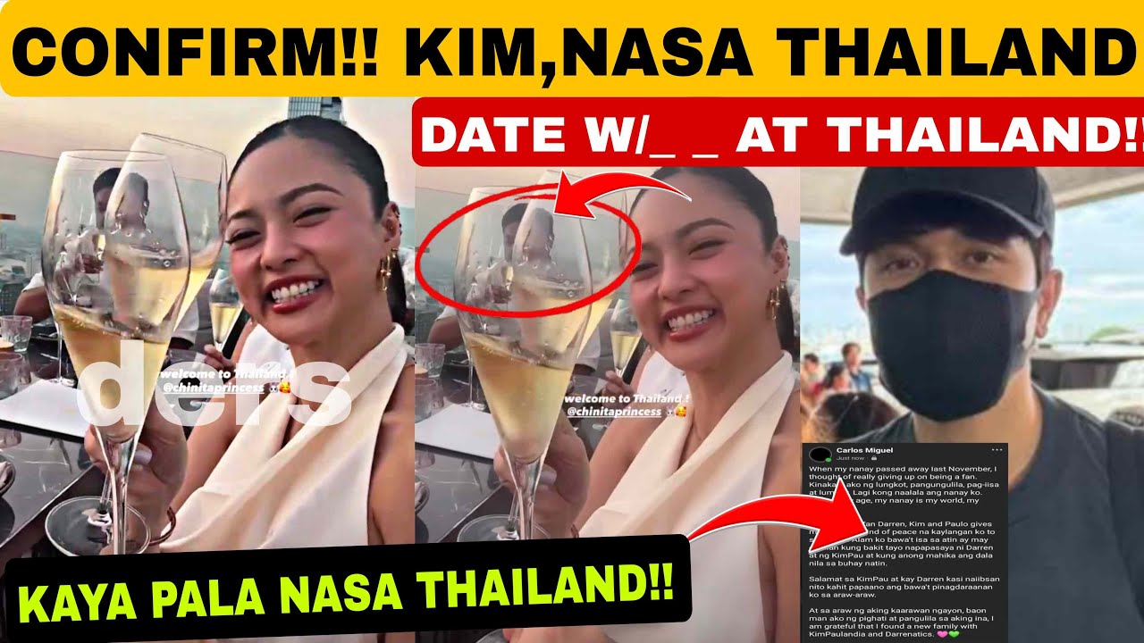HETO NA‼️KIM NASA THAILAND PALA,PARA DITO ‼️MGA KASAMA SILA PALA‼️KIM NAKIPAG PARTY SA THAILAND‼️