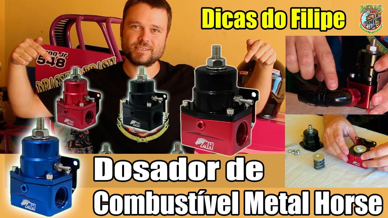 Conheça o Dosador de Combustível billet 1:1 da Metal Horse!