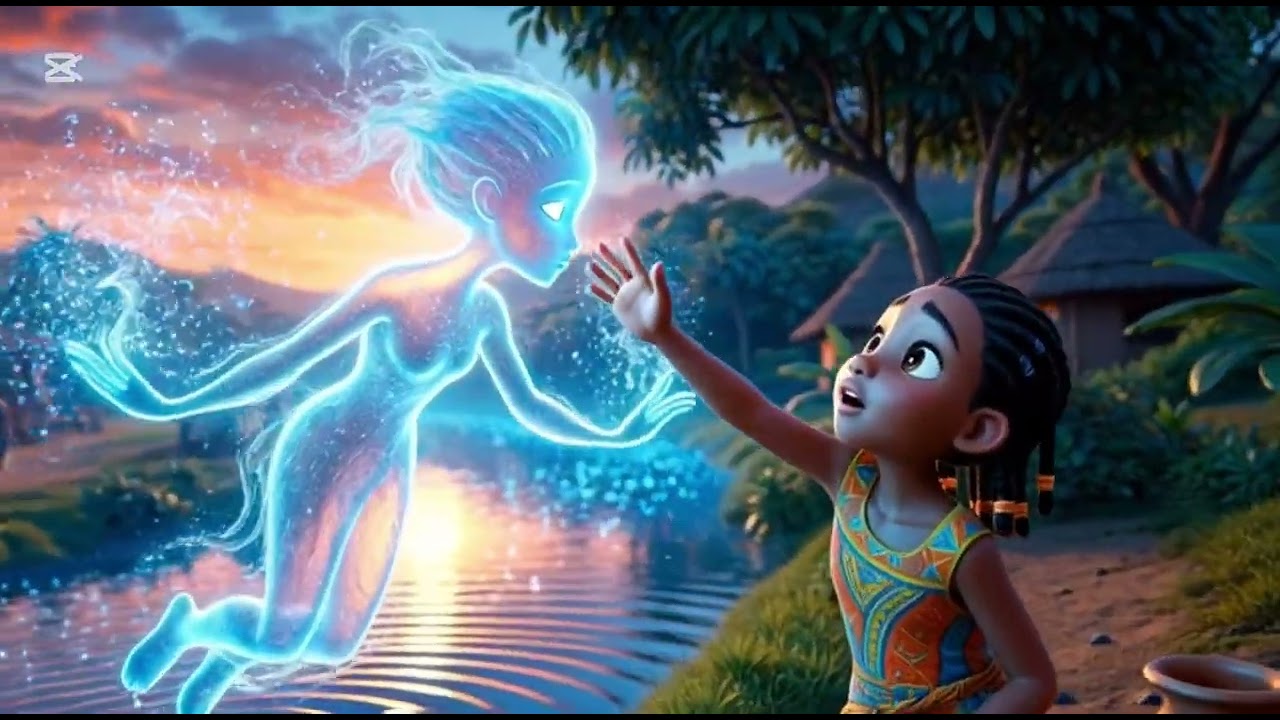 The girl that befriended the river spirit 