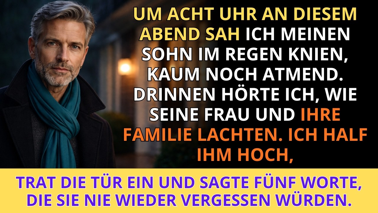 Meine Schwiegertochter ließ meinen schwangeren Sohn im Regen knien, weil er ein Kleid gekauft hat...