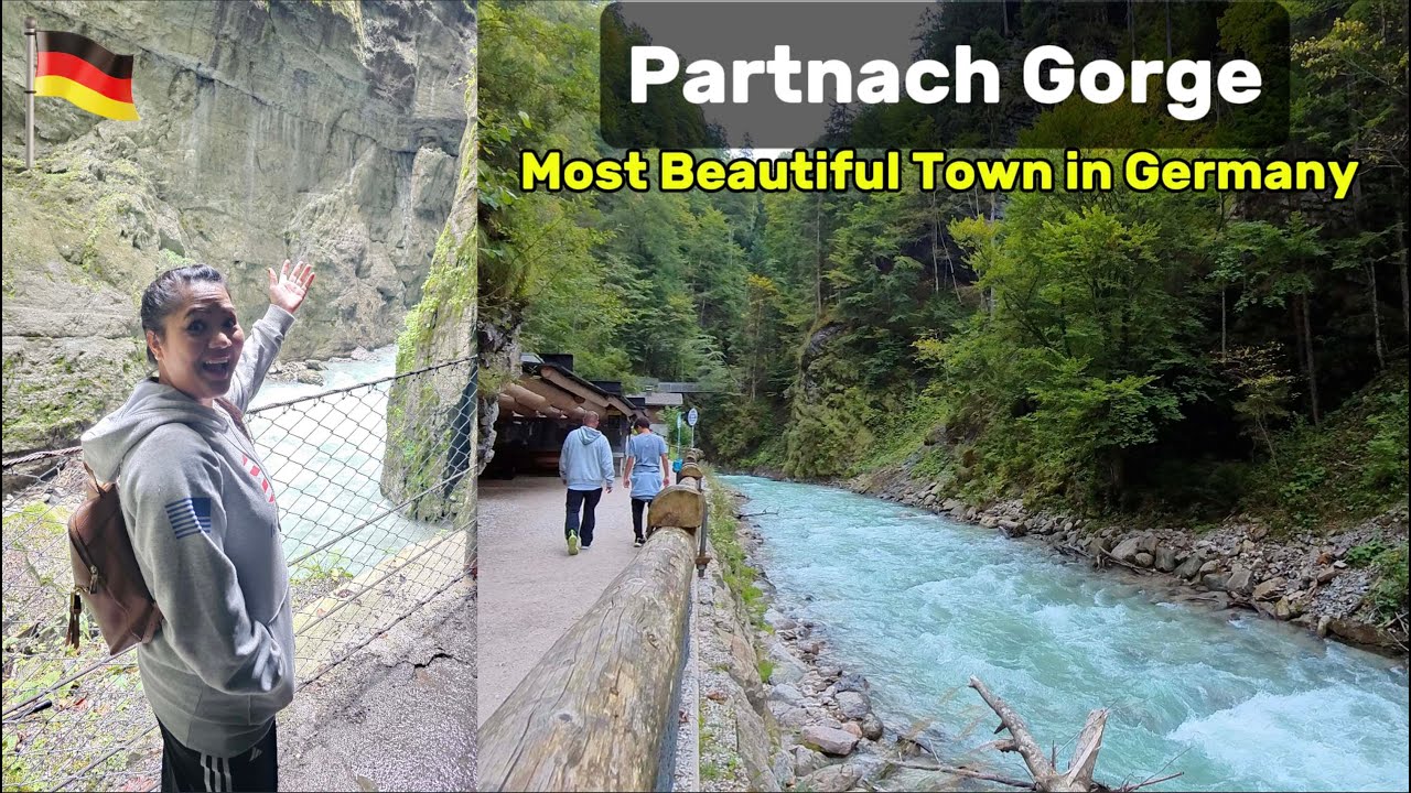 Hiking in Germany at Partnach Gorge | Garmisch Partenkirchen