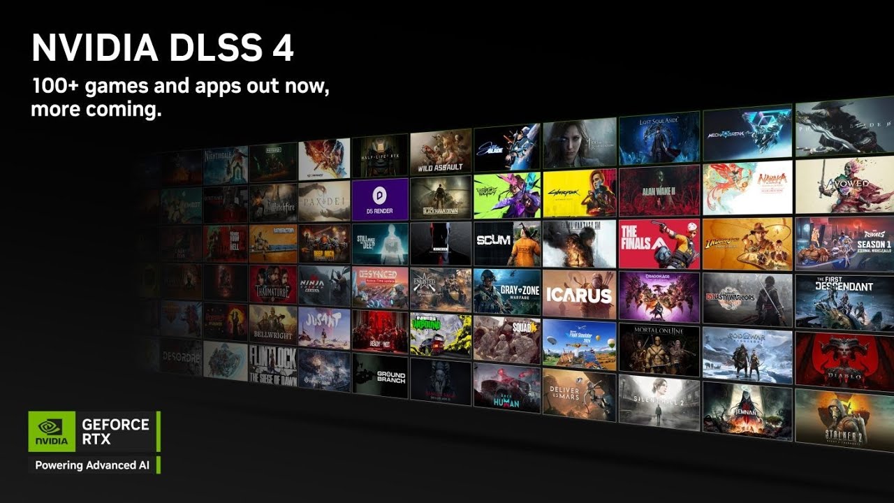 NVIDIA DLSS 4: Revolutionizing Gaming with Over 100 Titles!