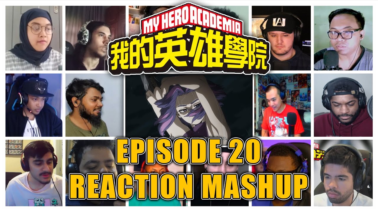 MY HERO ACADEMIA SEASON 6 EPISODE 20 REACTION MASHUP
