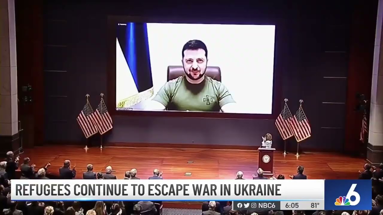 Arnie Weiss and Silvia Lattova Ukrainian Refugee Relief at the SOS Center in Kosice, Slovakia