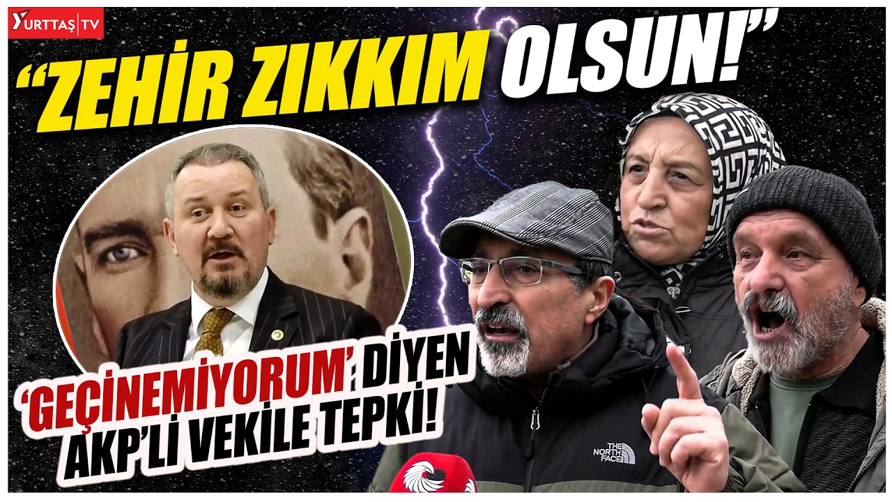 '500 bin lira ile geçinemiyorum' diyen AKP'li vekile emekliler ateş püskürdü! 