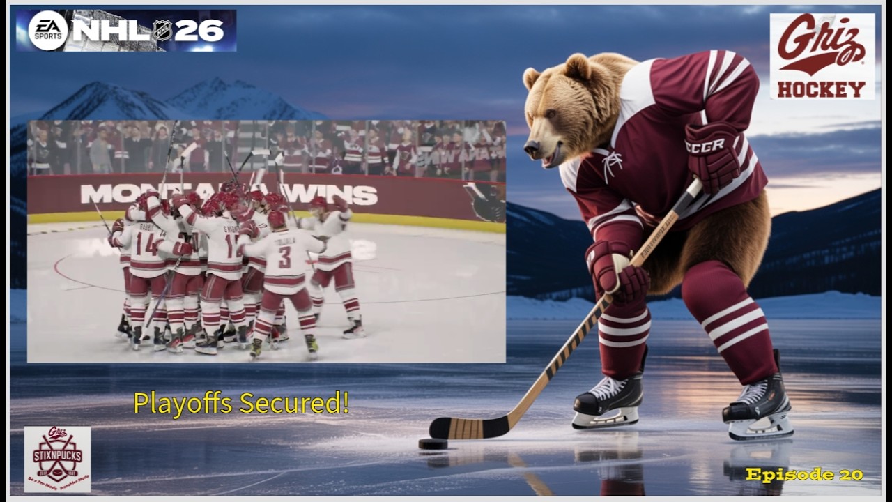 NHL26: OT Winner Secures Home Ice vs Kings 👀 | Grizzlies Franchise EP20