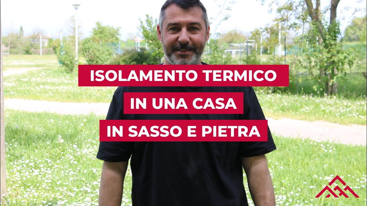 Isolamento termico in una casa in sasso e pietra