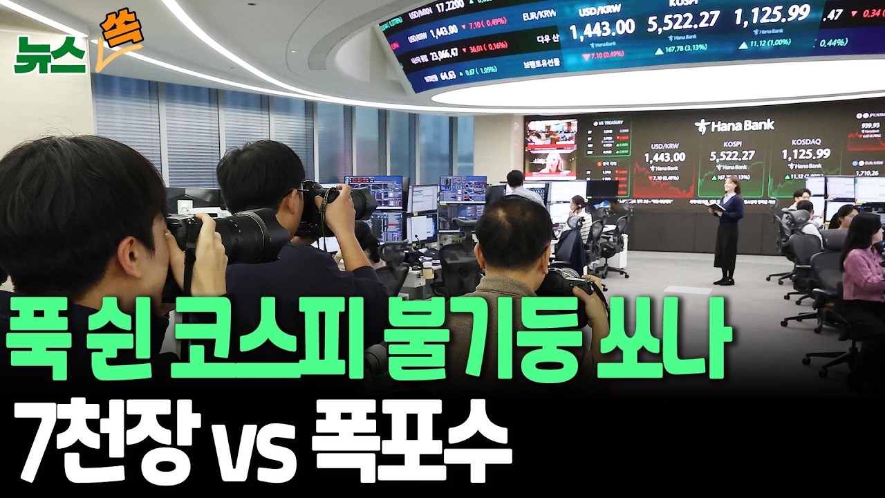 '푹 쉰' 코스피, 불기둥 쏘나…7천장 vs 수직낙하 전망 엇갈려 [뉴스쏙] / 연합뉴스TV(YonhapnewsTV)