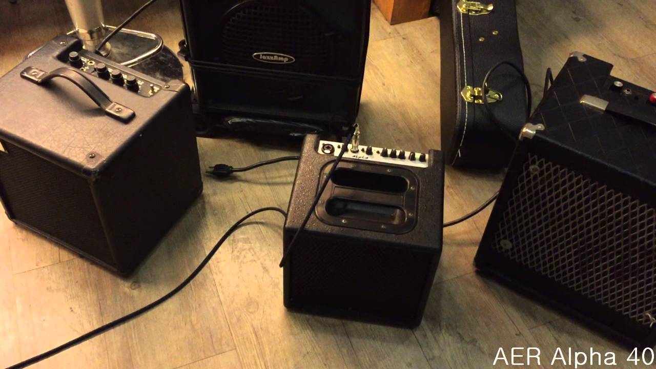 Henriksen, Polytone, AER Jazz Amp Comparison