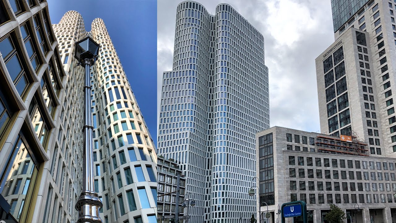 Zeitraffer 18 Monaten (Time Lapse) Upper West/Motel One Berlin,118 m. 34 Etagen
