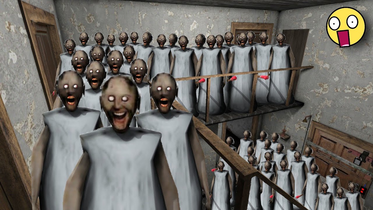 Unlimited Granny In New Granny Game Mod Update 🤯🔥#granny #mod | Granny Game|Funny video|Gameplay