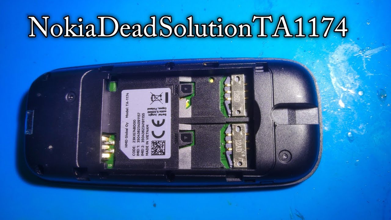 Nokia 105 Dead solution TA 1174 Dead solution Nokia keypad Not working solution @GsmYusufPathan