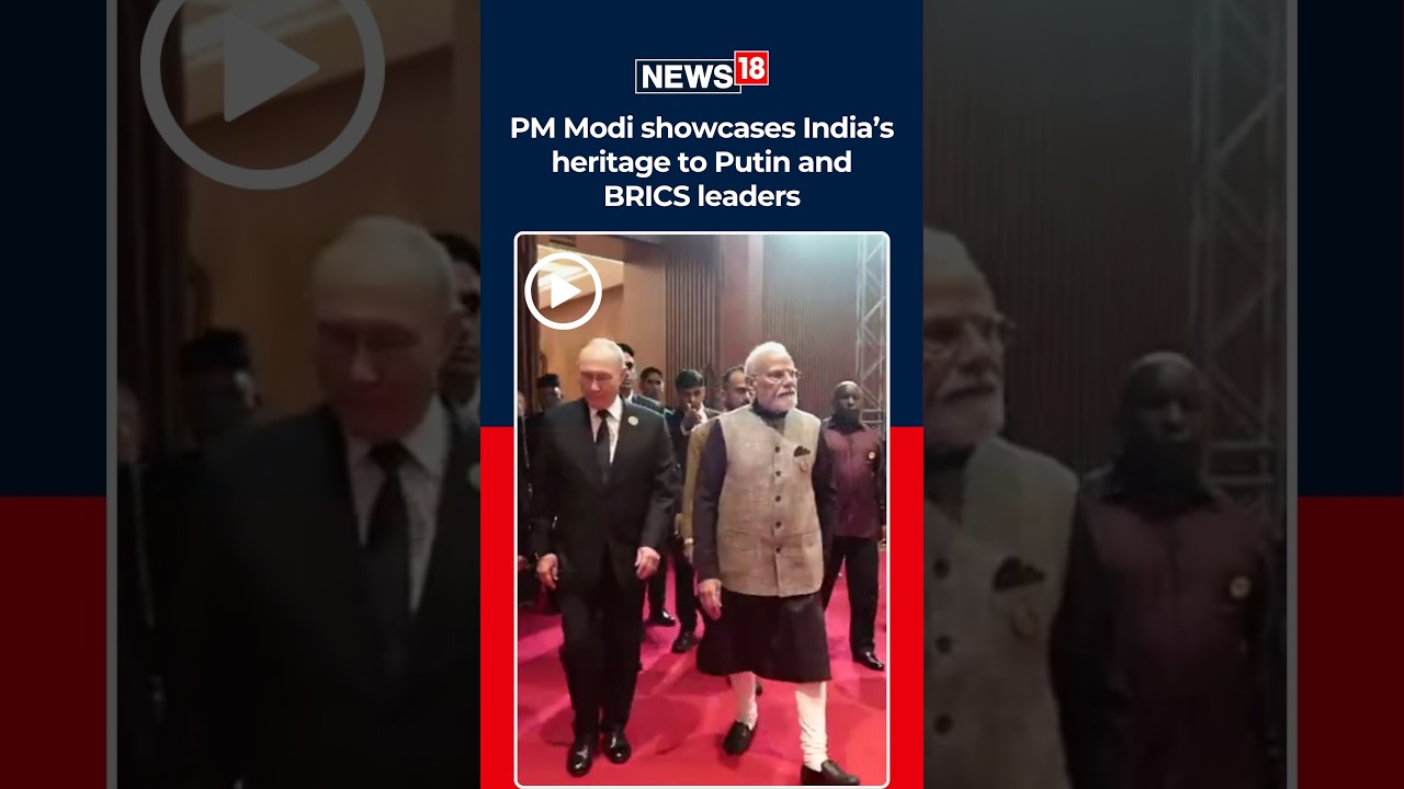 PM Modi Showcases India&rsquo;s Heritage to Putin & BRICS Leaders at Gala Dinner | BRICS 2026 | N18S