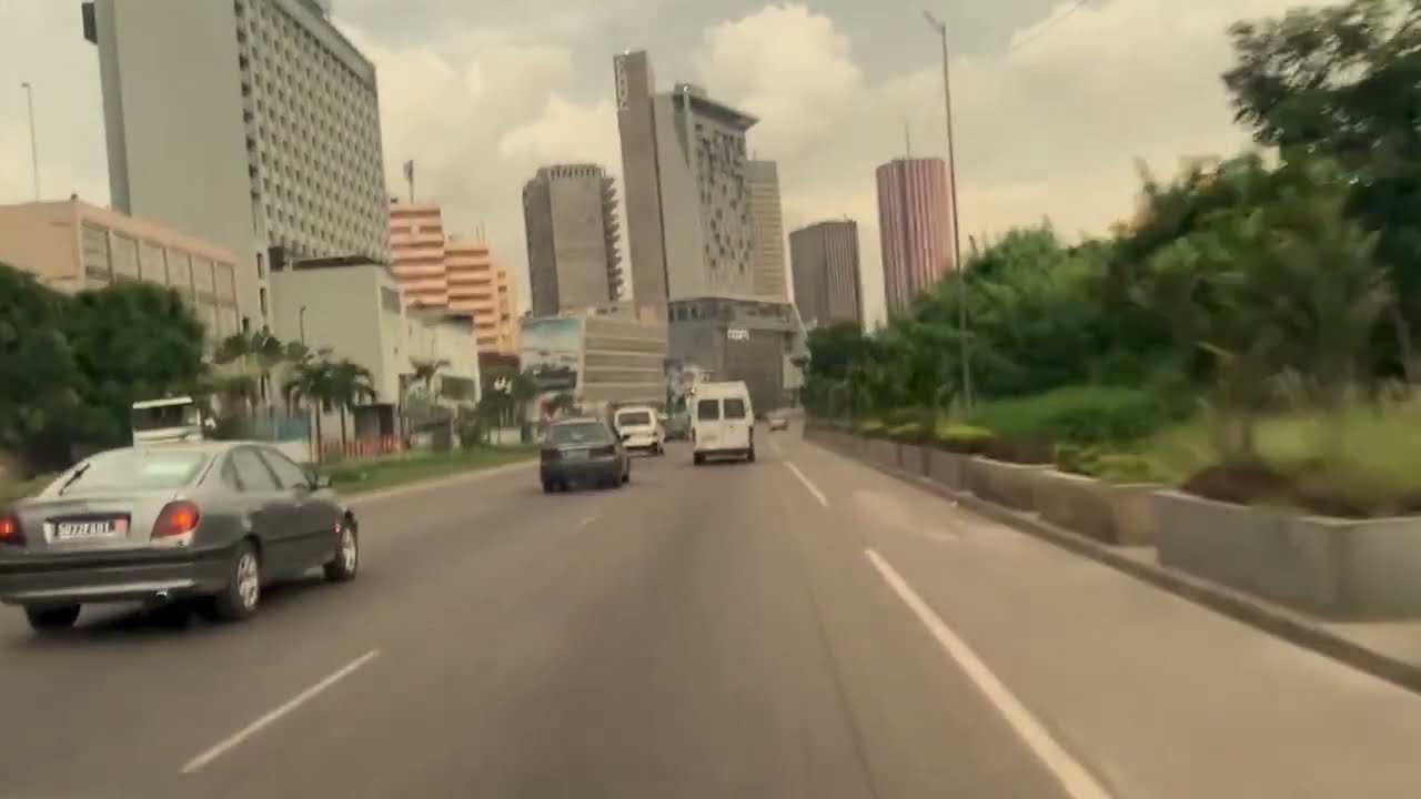 Road vlog Plateau, Cocody, Abidjan, Côte d’Ivoire  part1