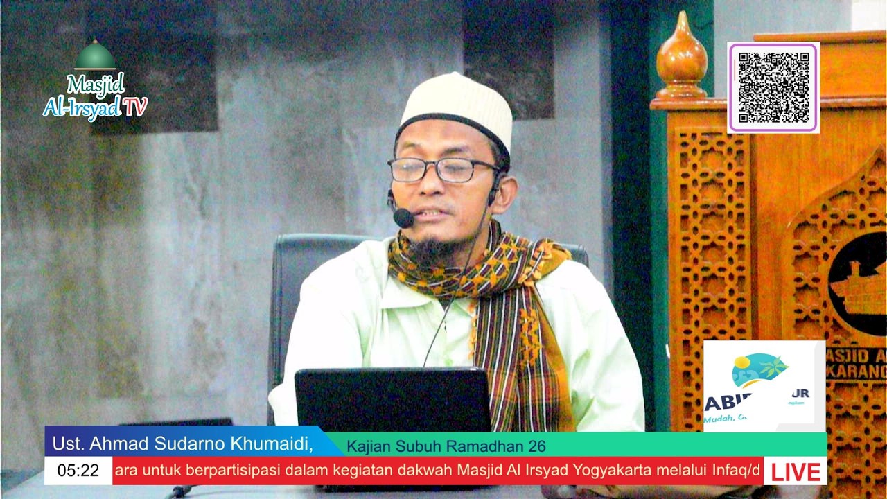Cara Mengisi Bulan Ramadhan  - Kajian Subuh Ramadhan 26 - Ust. Ahmad Sudarno Khumaidi, L.c.