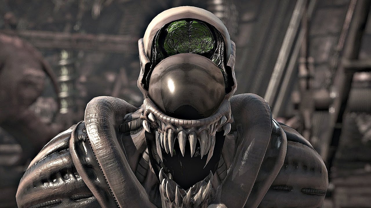 Mortal Kombat X - All Fatalities on Alien