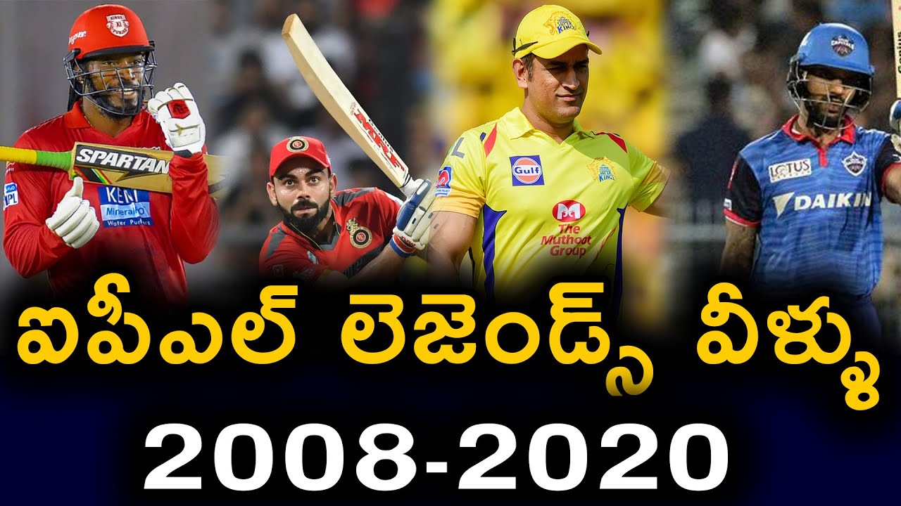 Top 5 Players Who Were Part of IPL 2008 - Dream 11 IPL 2020 | Telugu Buzz