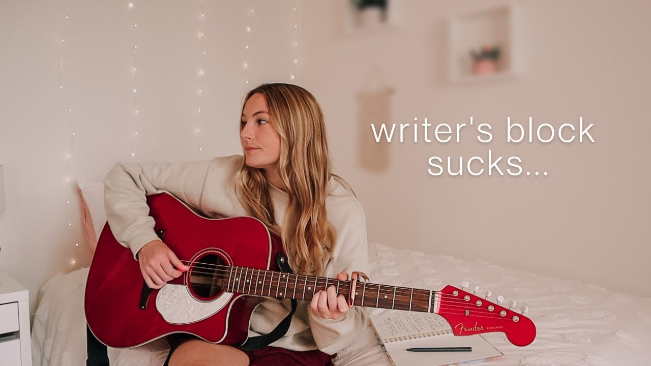 half-written songs i can’t finish // working through writer’s block