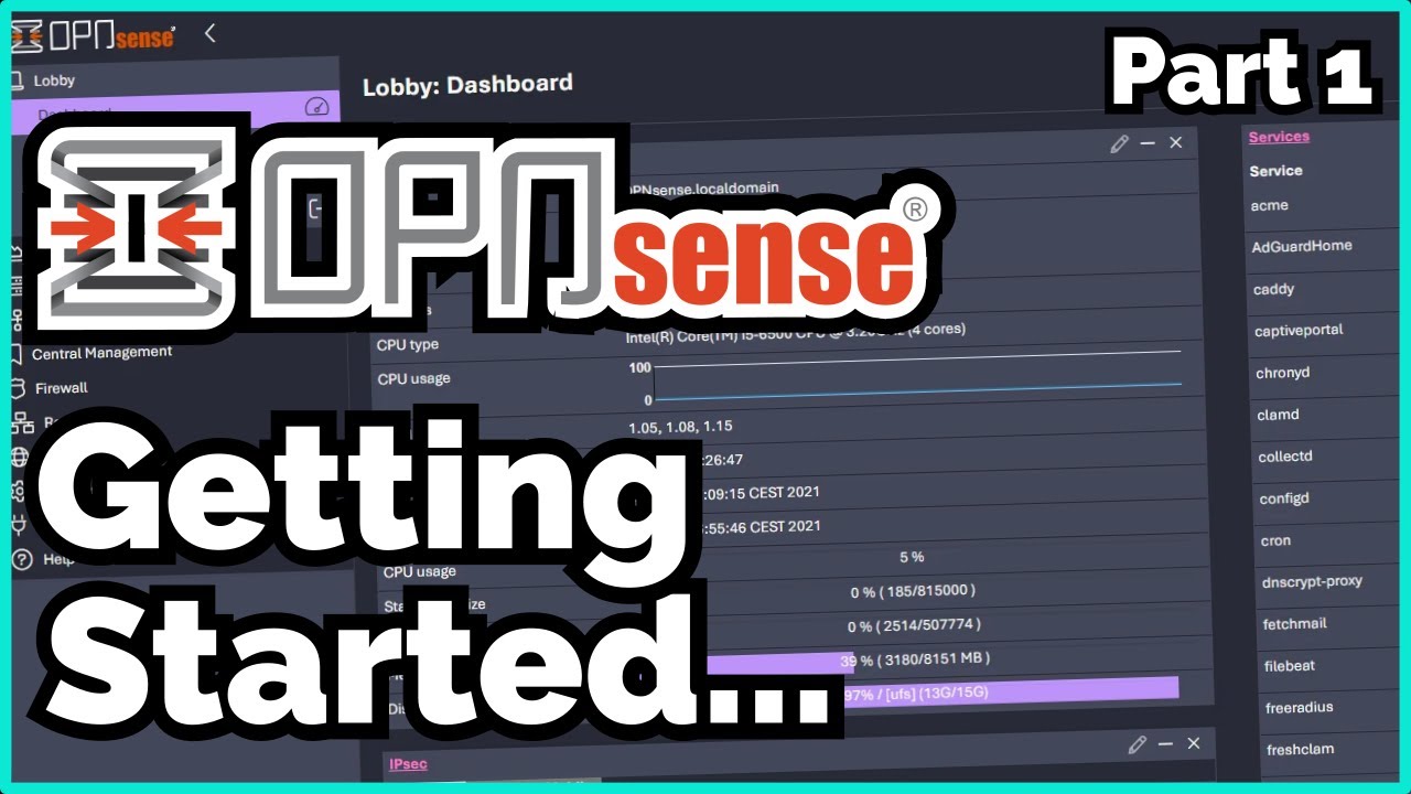 Полное руководство для начинающих по OpnSense — Установка — Часть 1