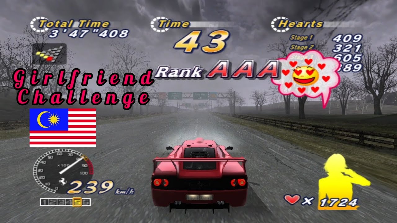 OUTRUN 2006:Coast 2 Coast | Jennifer Girlfriend Challenges | E Route