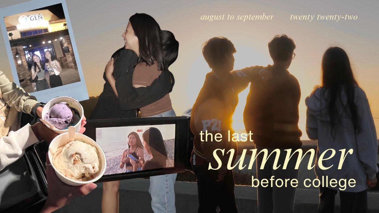 my last childhood summer: a series of goodbyes & final hangouts