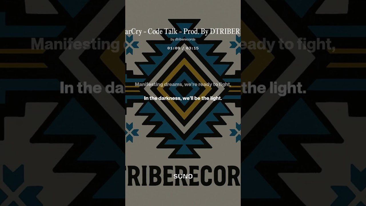 Tribal War Cry - Code Talk - Prod. By DTRIBERECORDS 